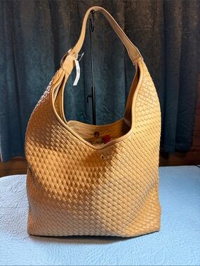 🩵🩵 MYSTERY BAG 🩵🩵Anthropologie Woven Hobo Bag - Tan